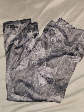 Cvg Wolf Print Leggings